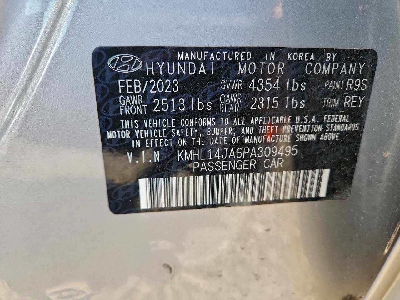 Hyundai SONATA Sel Image 2