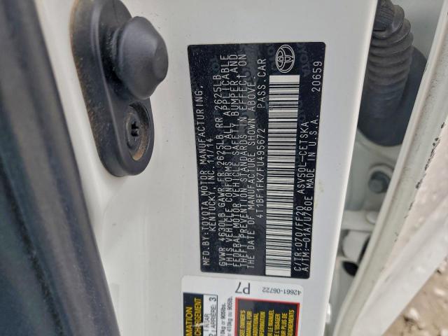 Toyota Camry Le Image 2