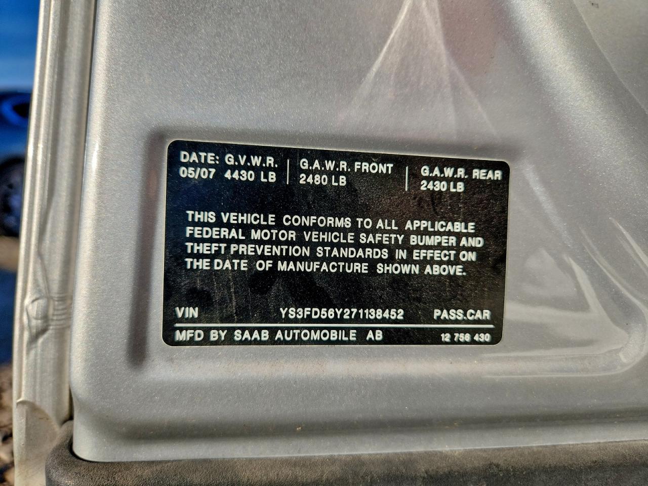 Saab 9 3 2.0t Image 2