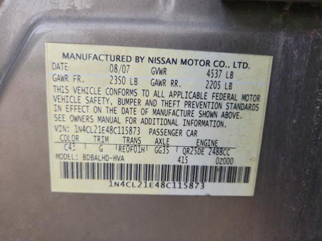 Nissan Altima Hybrid Image 8