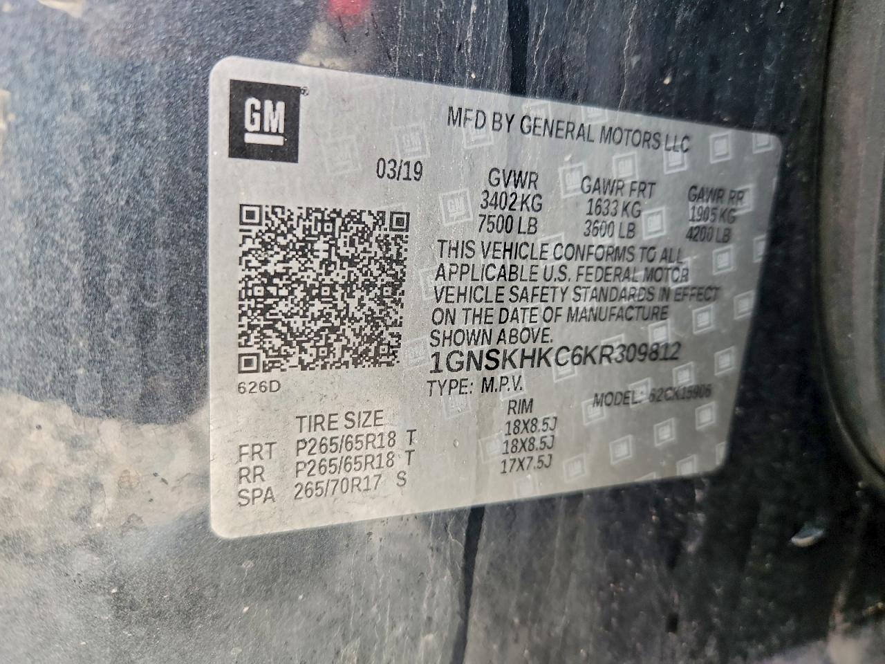 Chevrolet Suburban K1500 Lt Image 3