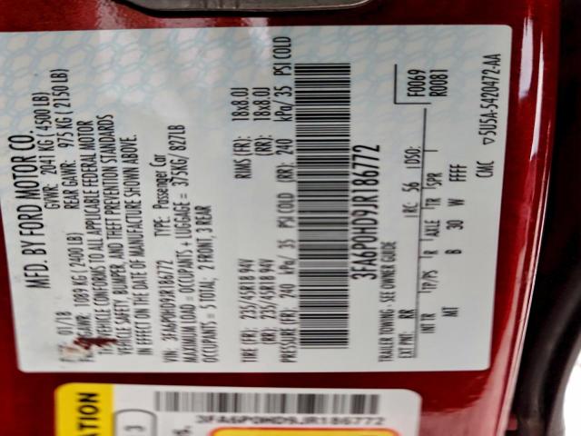 Ford Fusion Se Image 8