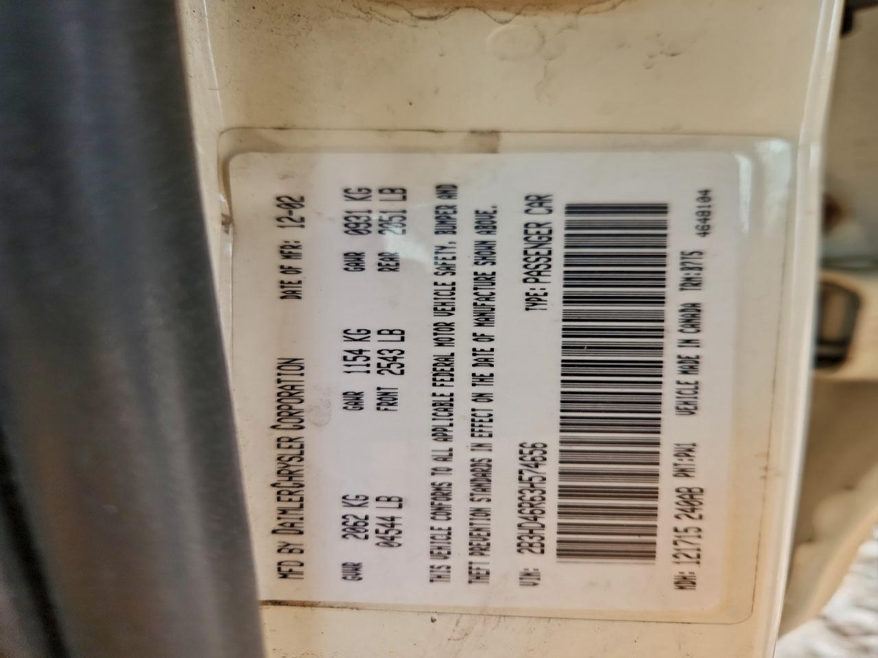 Dodge Intrepid Se Image 9