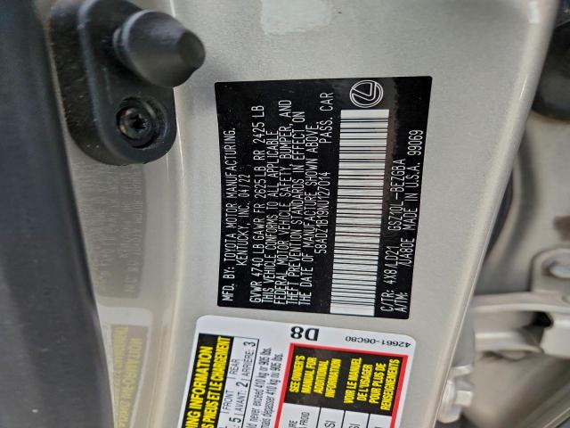 Lexus Es 350 Base Image 12