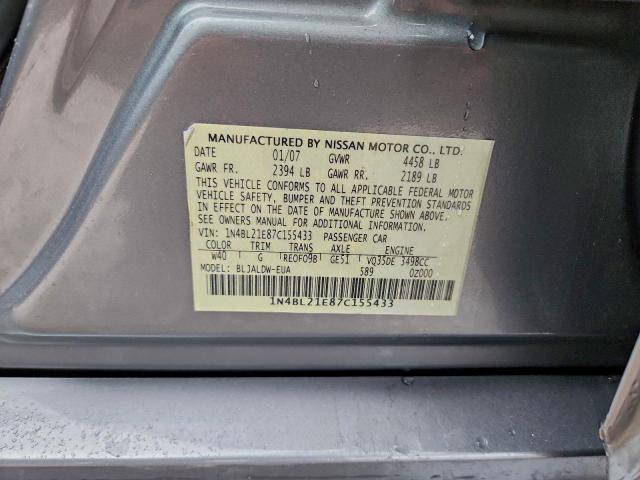 Nissan Altima 3.5se Image 9