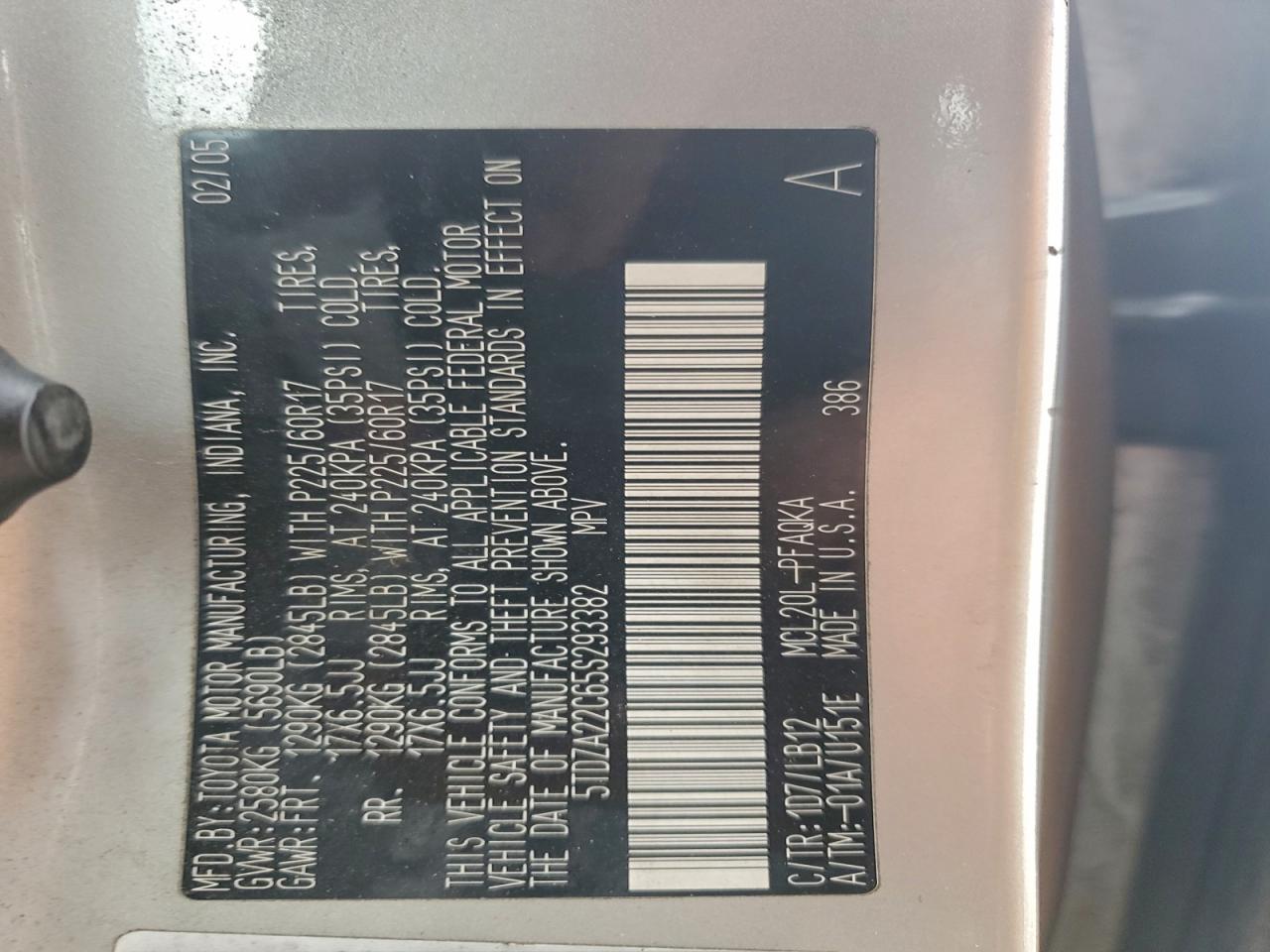 Toyota Sienna Xle Image 8