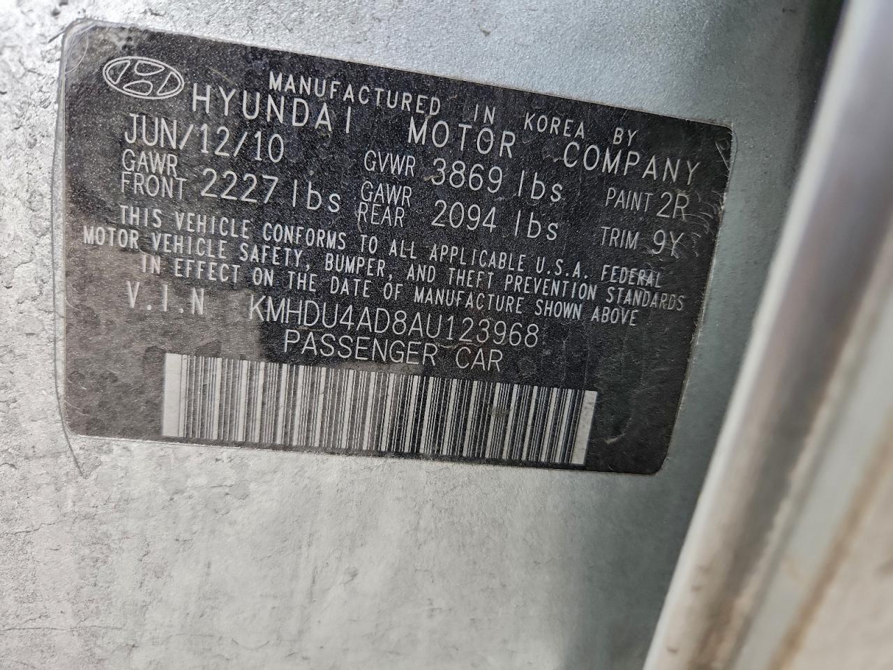 Hyundai ELANTRA Blue Image 12