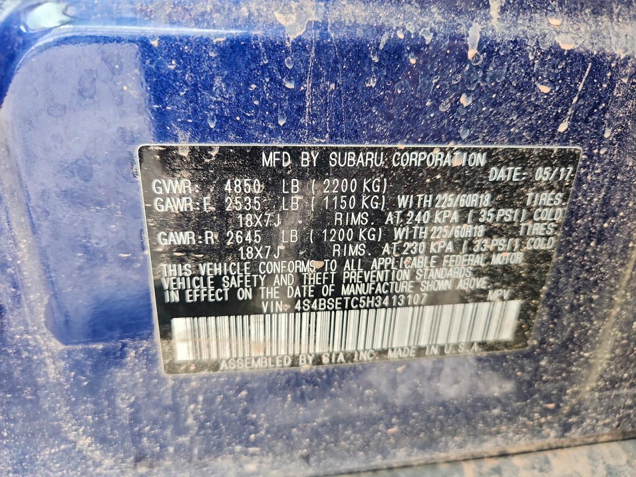 Subaru Outback Touring Image 7