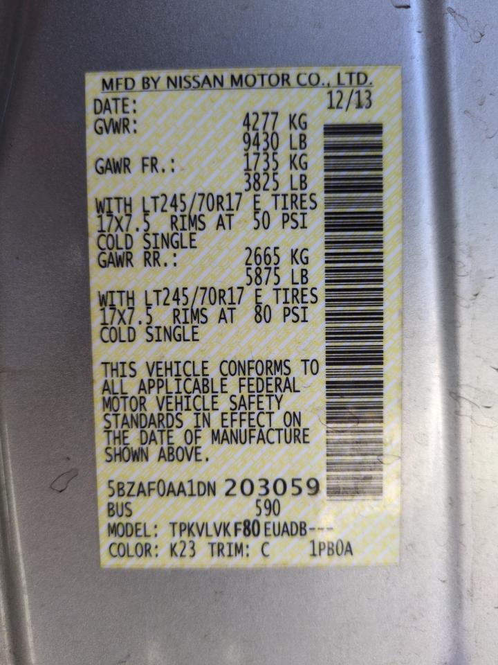 Nissan Nv 3500 S Image 7