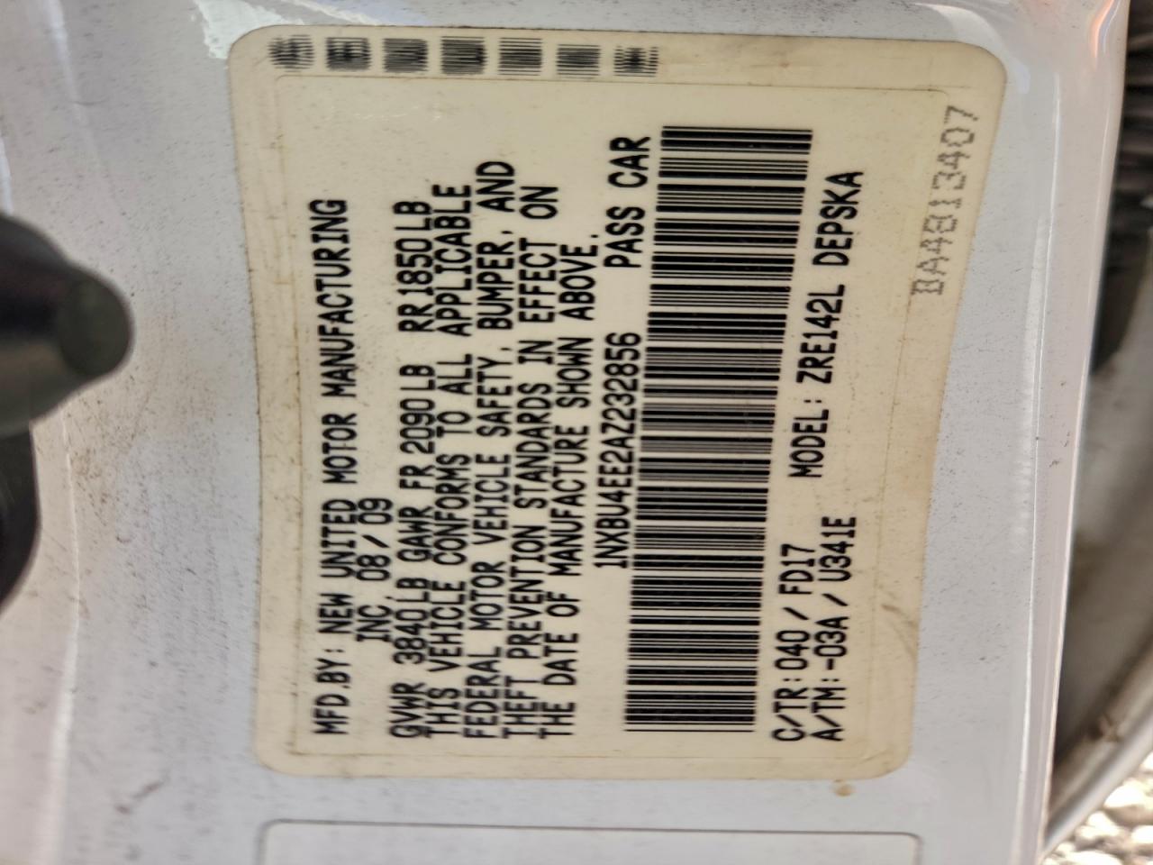 Toyota Corolla Base Image 12