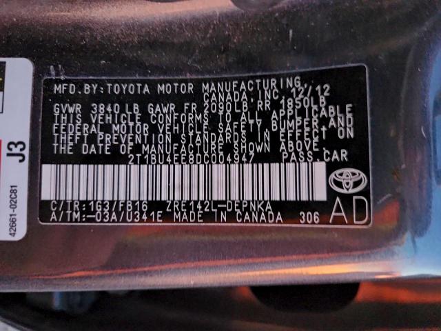 Toyota Corolla Base Image 11