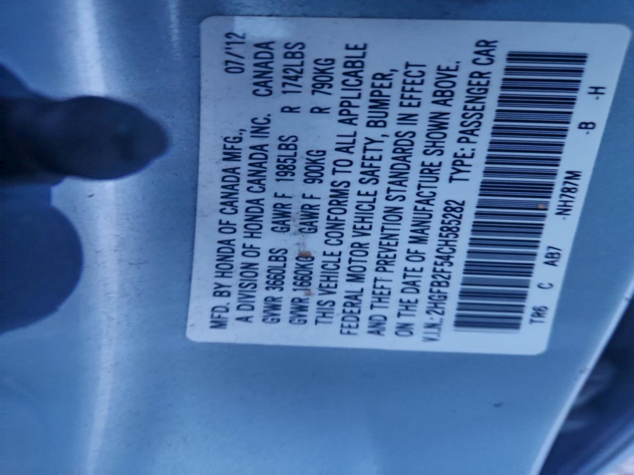 Honda Civic Lx Image 9