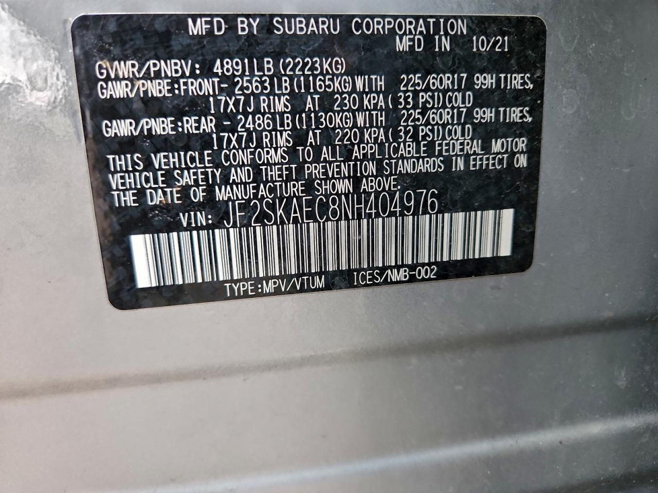 Subaru Forester Premium Image 11