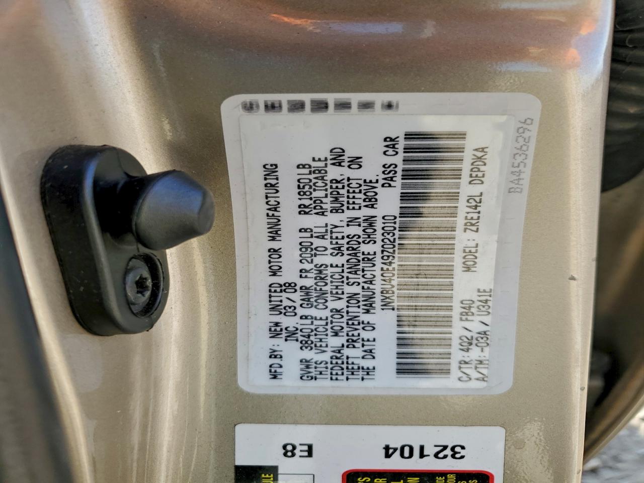 Toyota Corolla Base Image 7