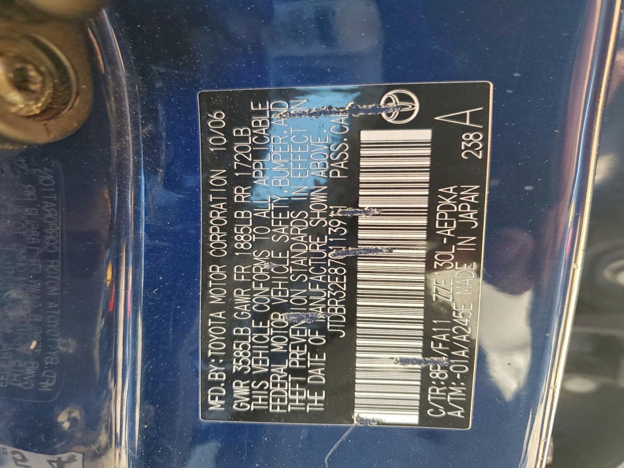 Toyota Corolla Ce Image 7