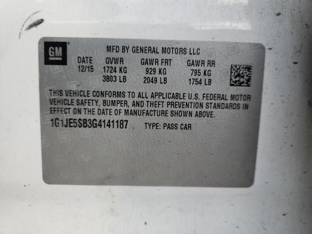 Chevrolet Sonic Ltz Image 9