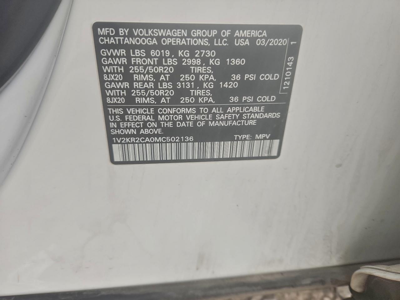 Volkswagen Atlas Se Image 7