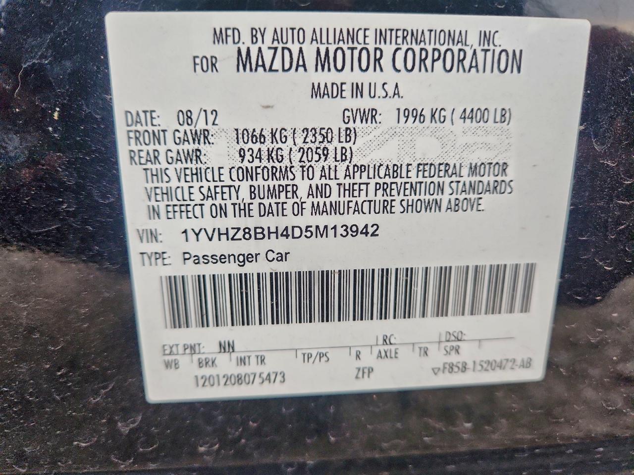 Mazda 6 Sport Image 9