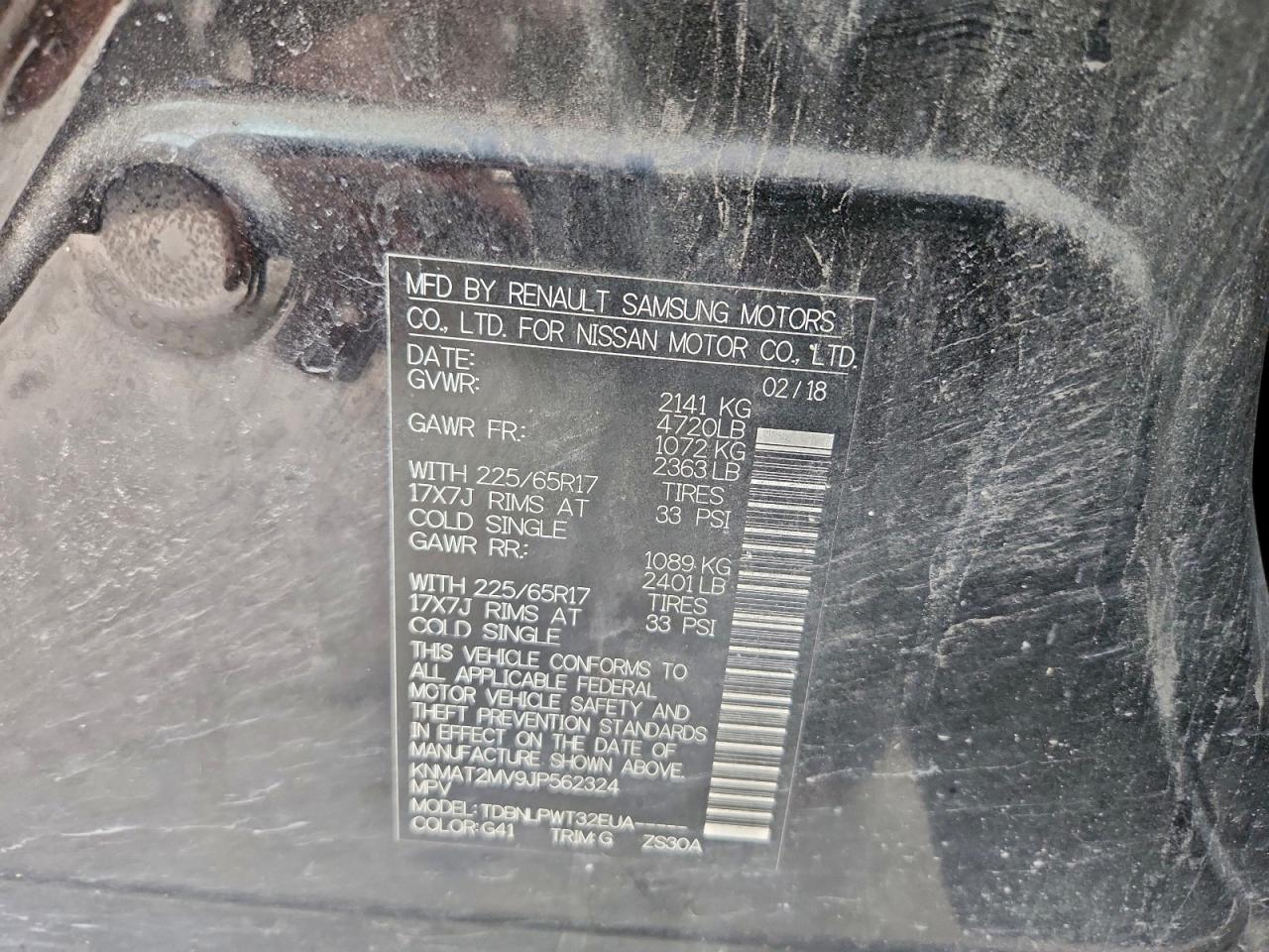 Nissan Rogue S Image 13