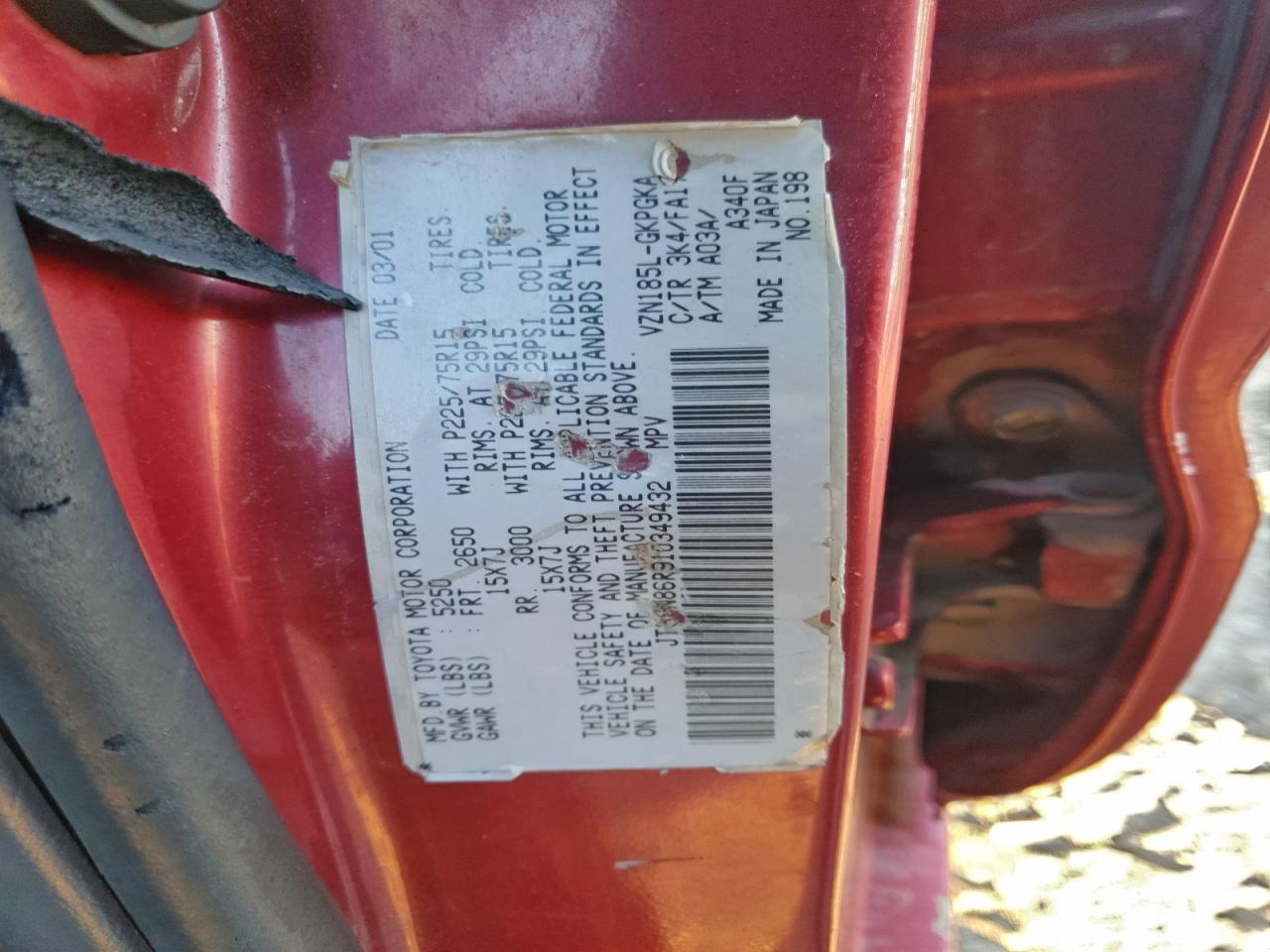 Toyota 4Runner Sr5 Image 9