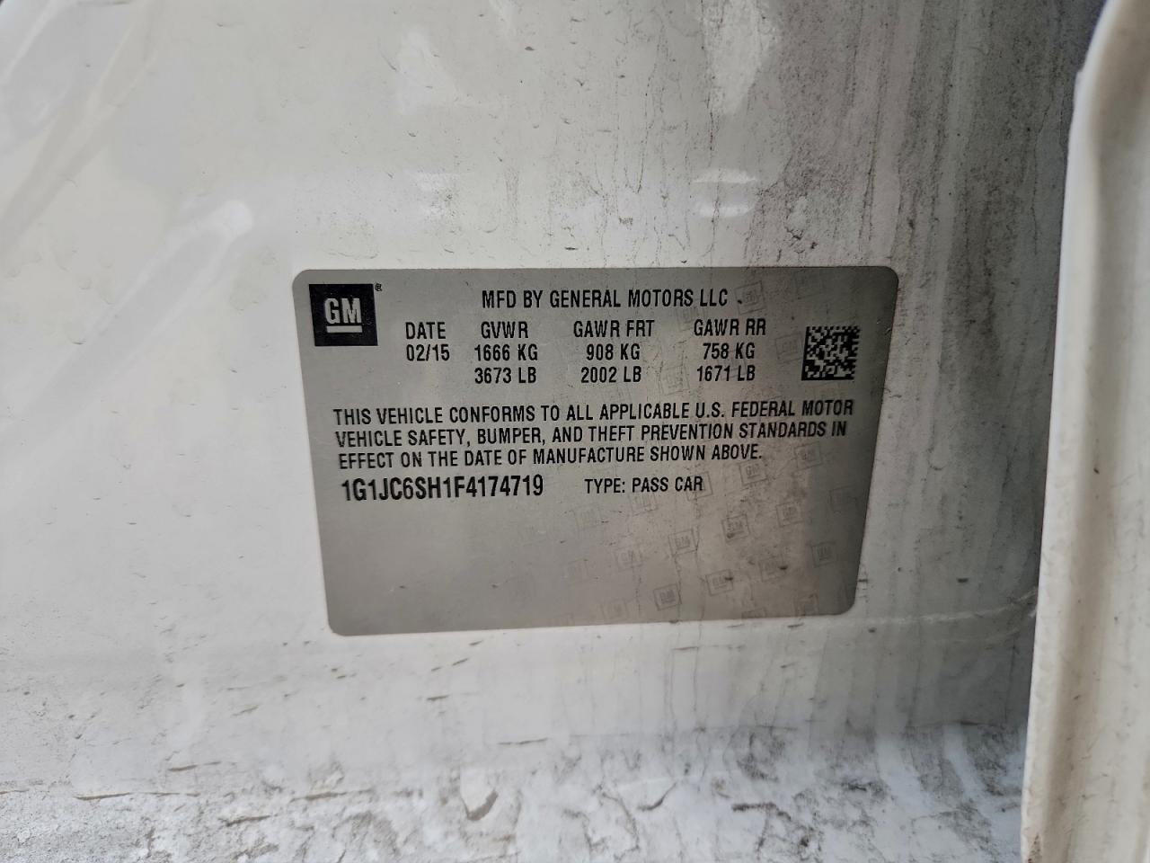 Chevrolet Sonic Lt Image 3