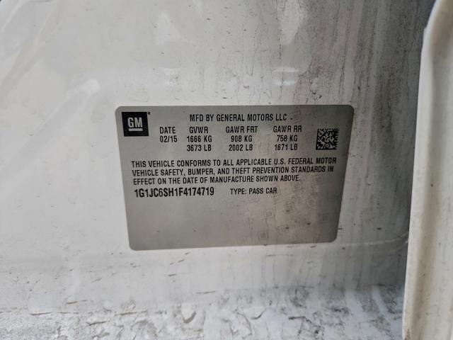 Chevrolet Sonic Lt Image 3