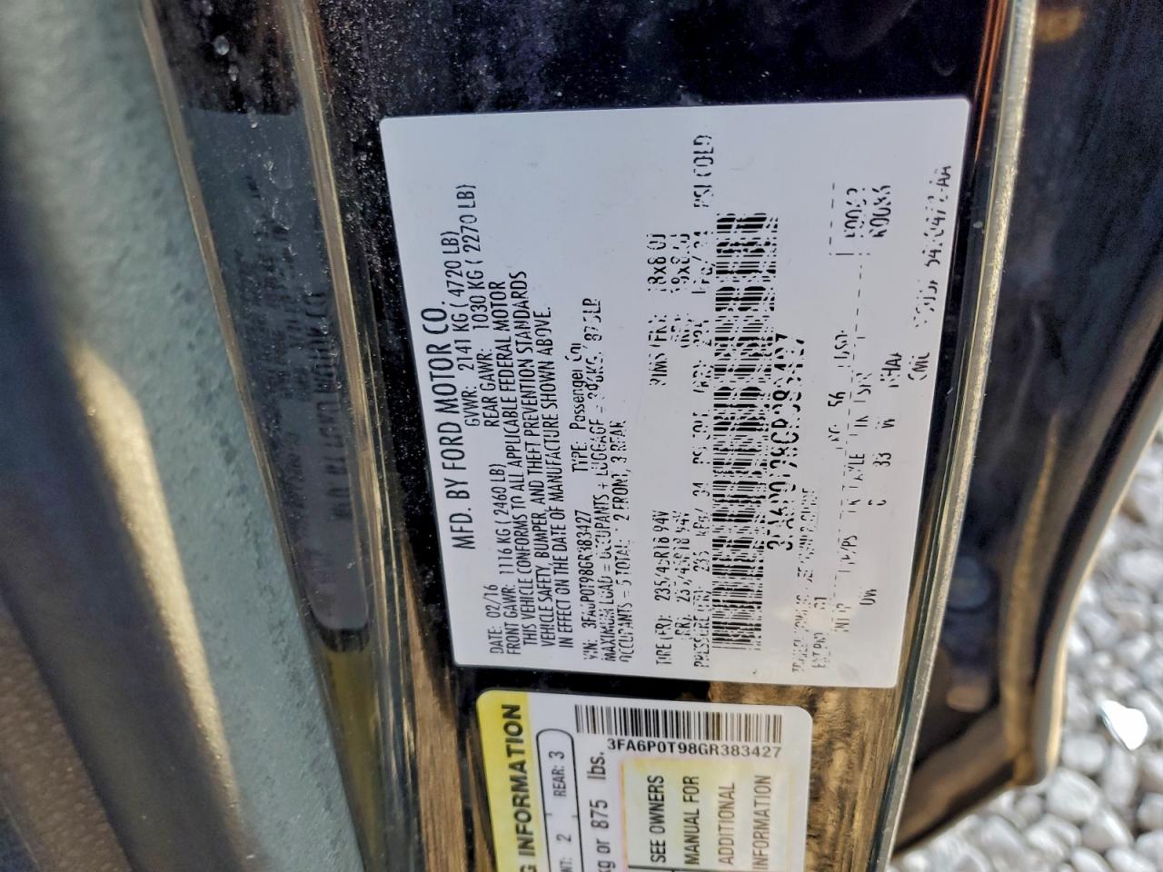 Ford Fusion Se Image 6