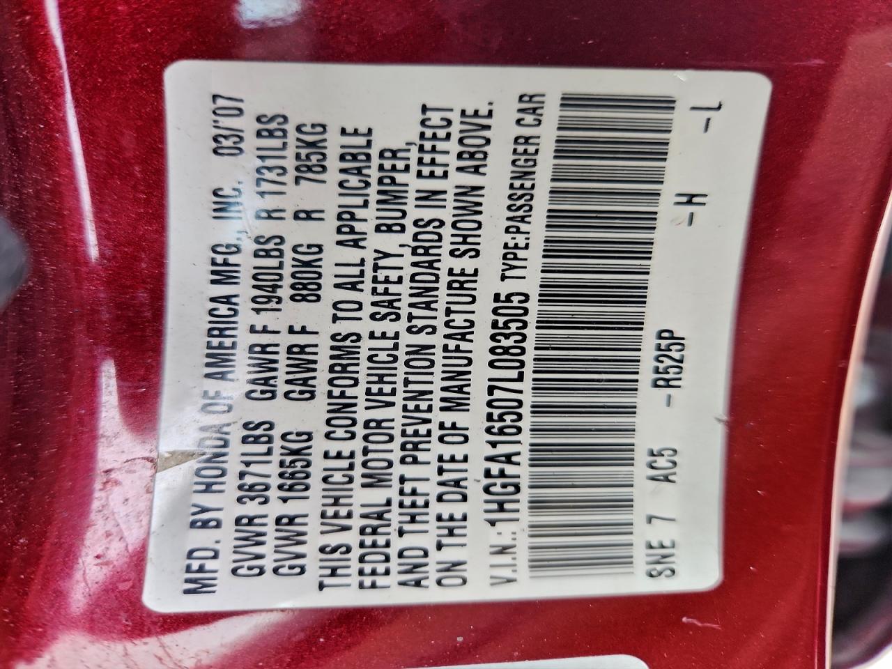 Honda Civic Lx Image 4