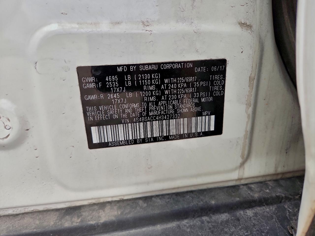 Subaru Outback 2.5i Premium Image 9