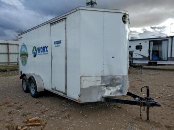  Salvage Wells Cargo Tandem Axl