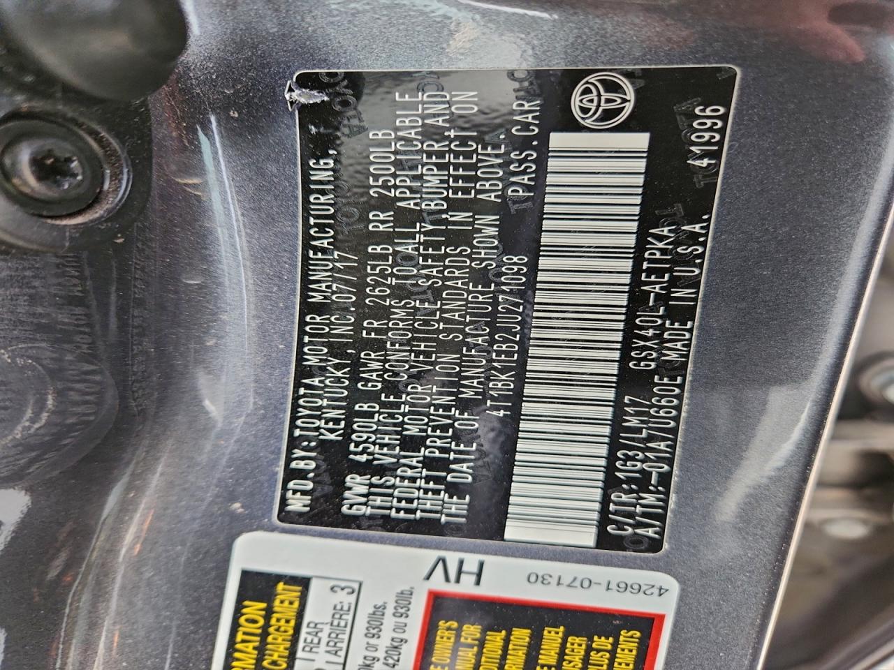 Toyota Avalon Xle Image 6