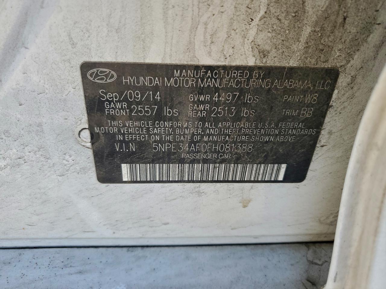 Hyundai SONATA Sport Image 12