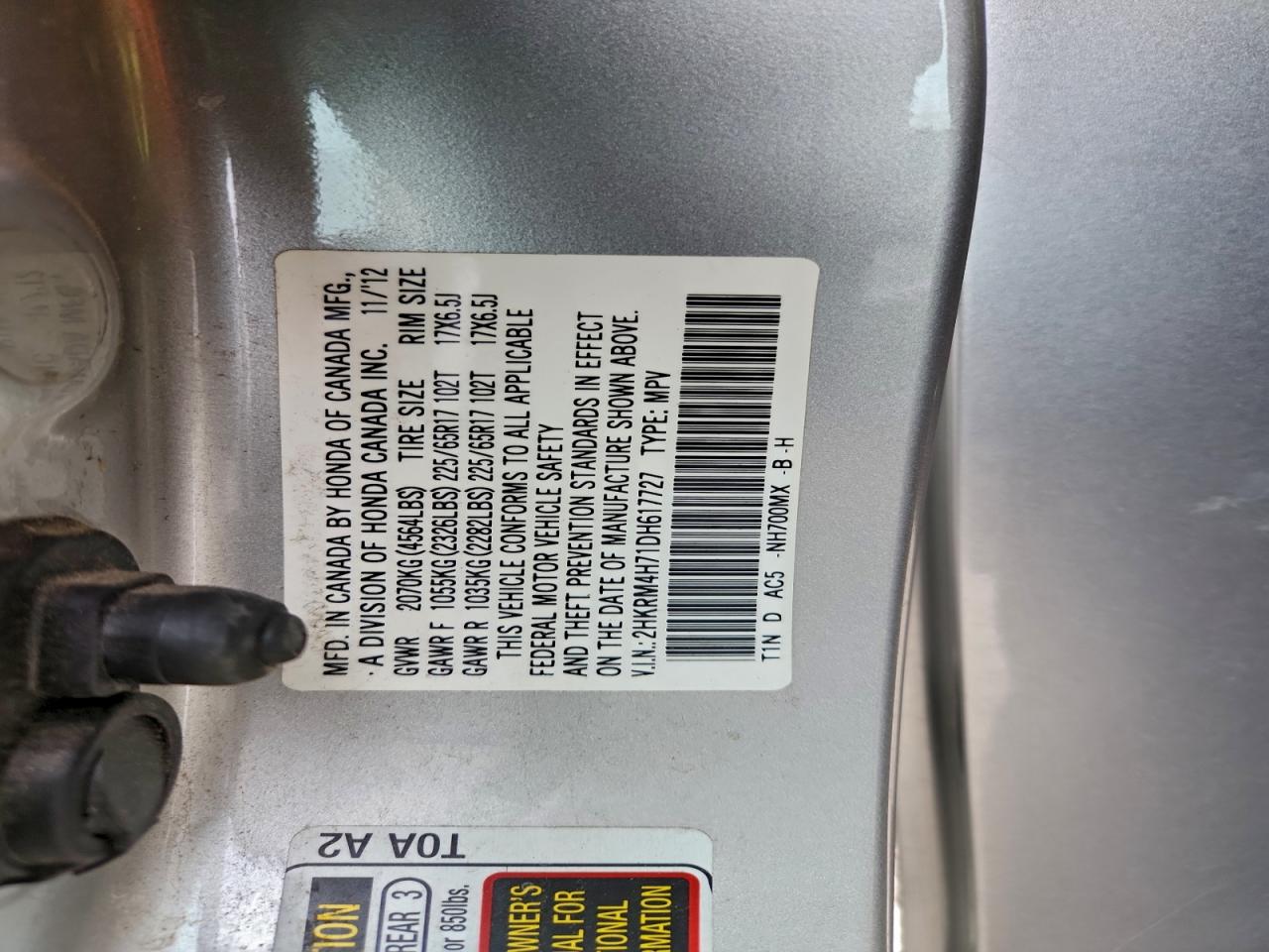 Honda Crv Exl Image 4